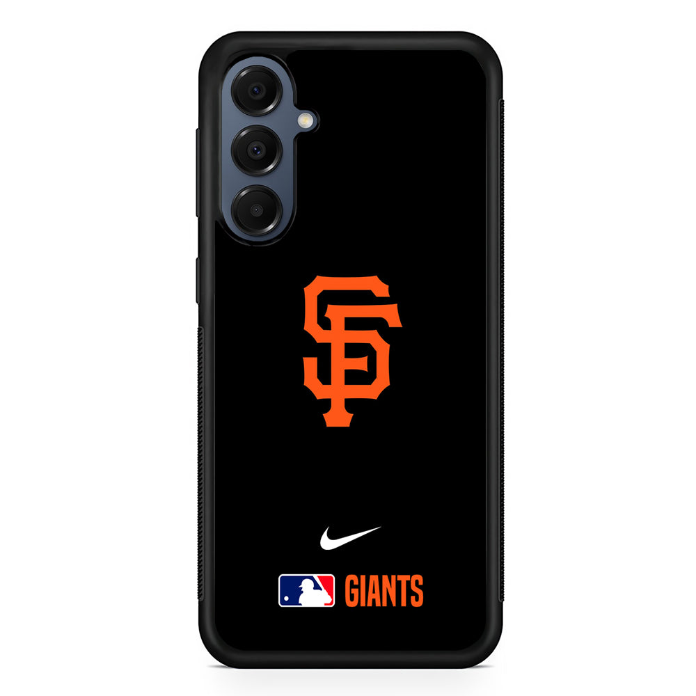 MLB San Francisco Giants Black Nike Samsung Galaxy A16 Case | Slim Protective Cover for Samsung Galaxy A16