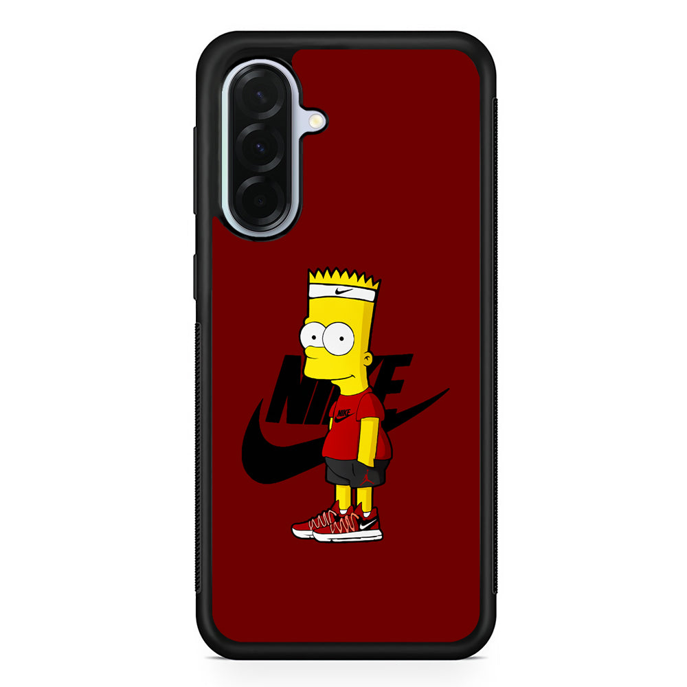 Nike Cool Bart Simpson Samsung Galaxy A36 Case | Durable Samsung Galaxy A36 Protective Case