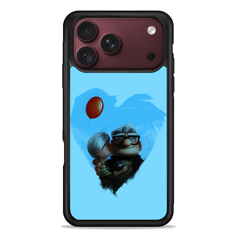 UP Ellie Kissing Carl iPhone 18 Pro Max Case – Slim Silicone Protective Cover
