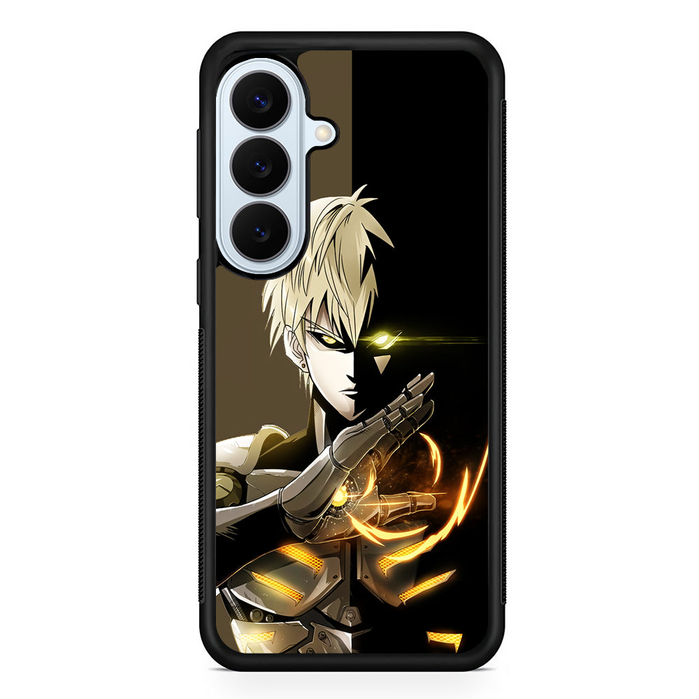 One Punch Man Genos Cyborg Samsung Galaxy S26 Plus Case | Slim Protective Rubber Cover