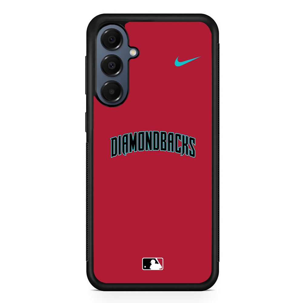 MLB Arizona Diamondbacks Red Nike Samsung Galaxy A16 Case | Slim Protective Cover for Samsung Galaxy A16
