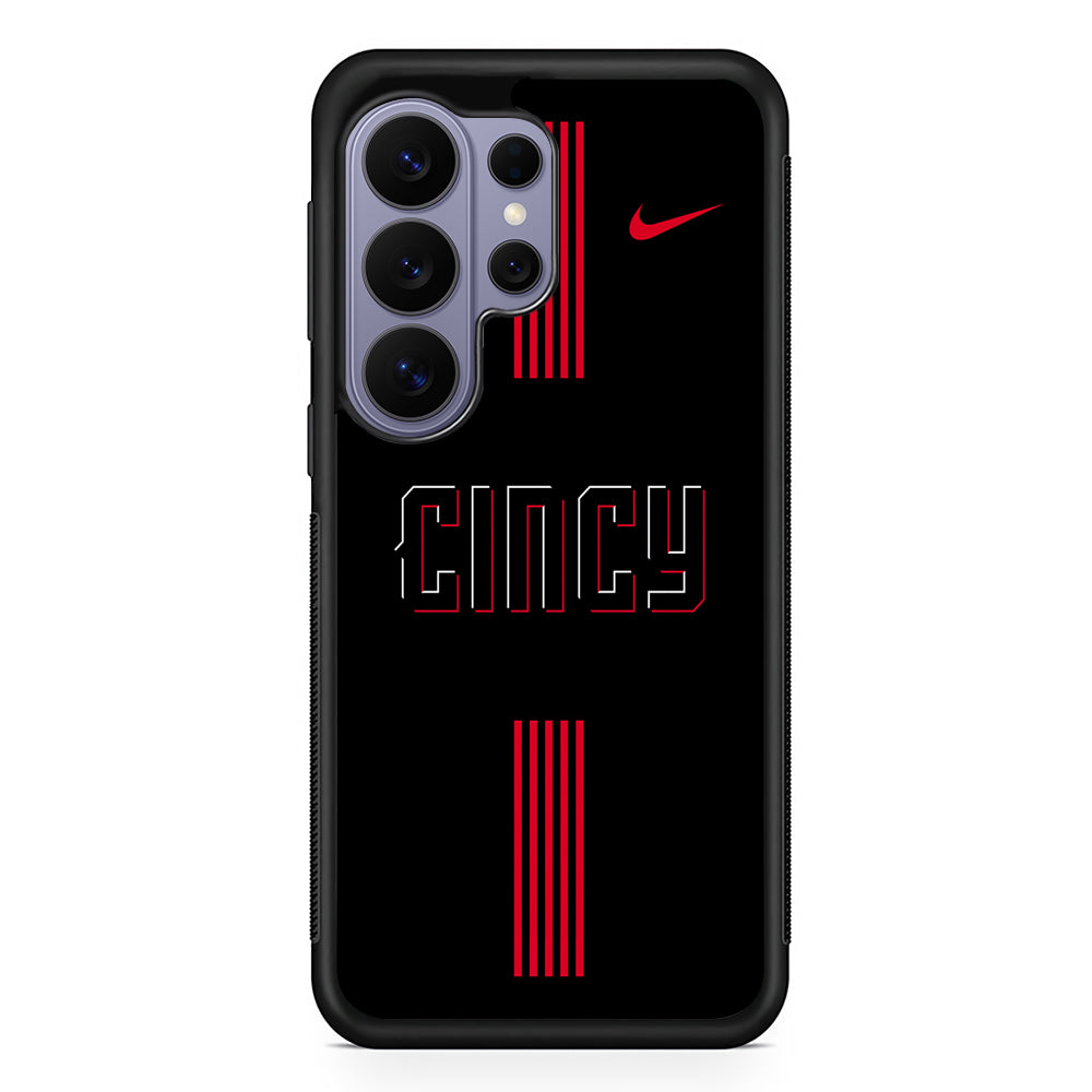 MLB Cincinnati Reds Black Nike Samsung Galaxy S26 Ultra Case | Slim Durable Protective Cover
