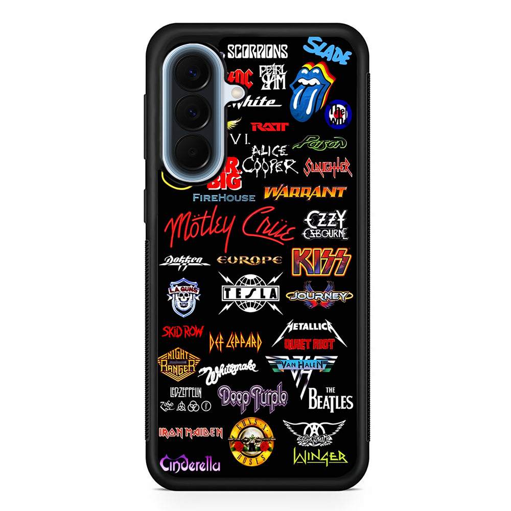 Rock and Metal Band Logo Samsung Galaxy A57 Case | Slim Samsung Galaxy A57 Protective Case