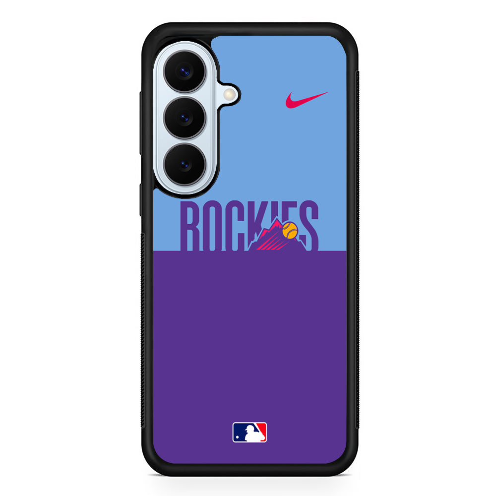 MLB Colorado Rockies Purple Nike Samsung Galaxy S26 Plus Case | Lightweight Protective Phone Cover