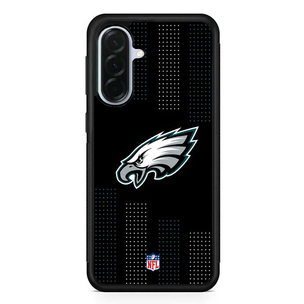 NFL Philadelphia Eagles Dot Pattern Samsung Galaxy A36 Case | Durable Samsung Galaxy A36 Protective Case
