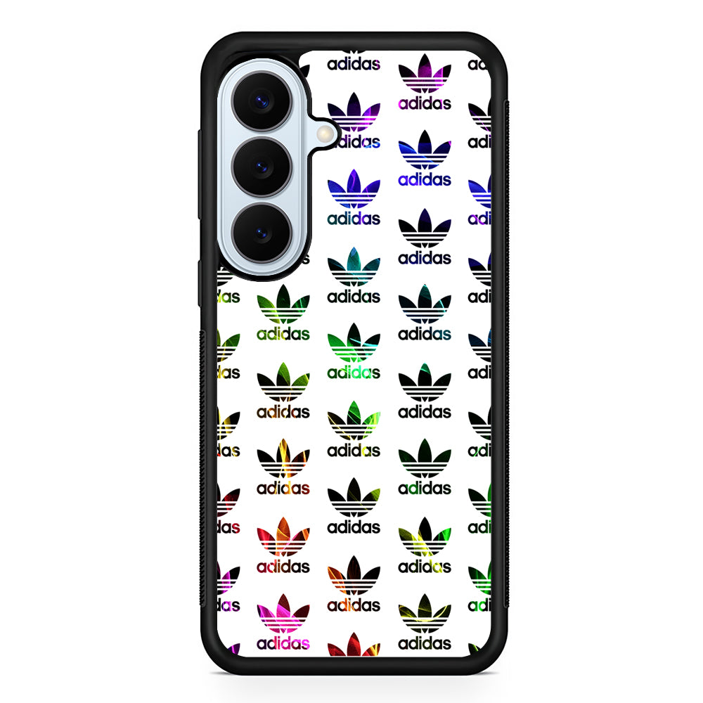 Adidas Smoke Colorful Pattern Samsung Galaxy S26 Plus Case | Lightweight Protective Phone Cover