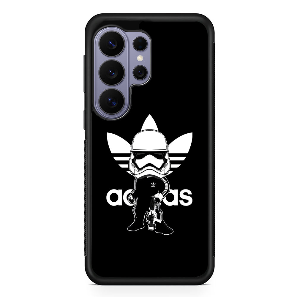 Adidas Chibi Stormtrooper Samsung Galaxy S26 Ultra Case | Slim Durable Protective Cover