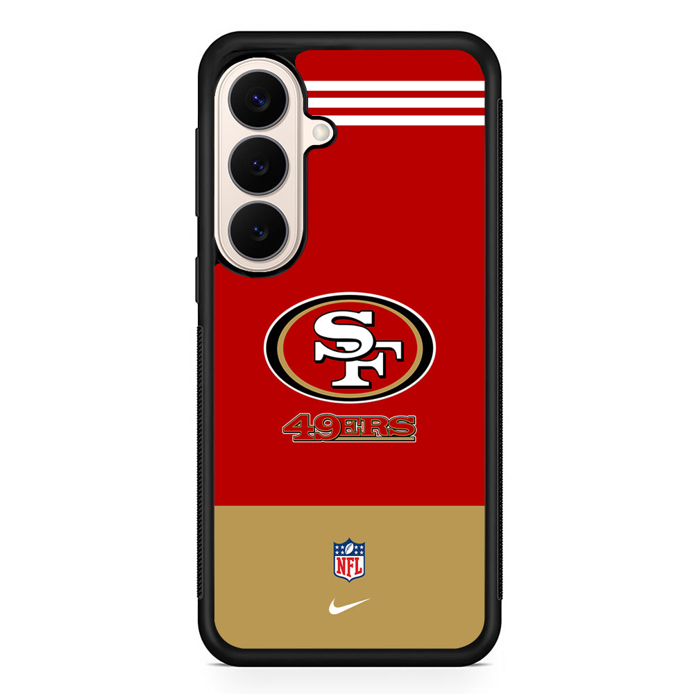 NFL San Francisco 49ers Nike Samsung Galaxy S26 Case – Slim Protective Phone Cover