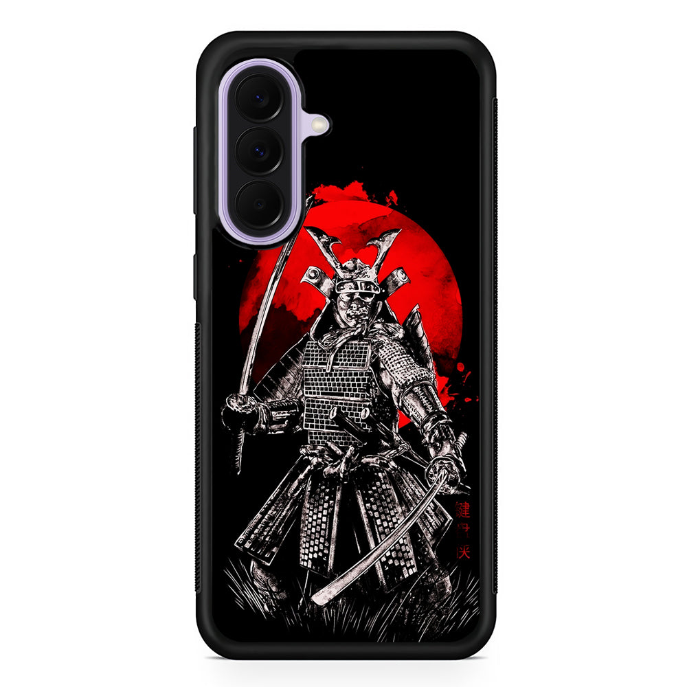Samurai Two Swords Samsung Galaxy A37 Case | Samsung Galaxy A37 Rubber Protective Case