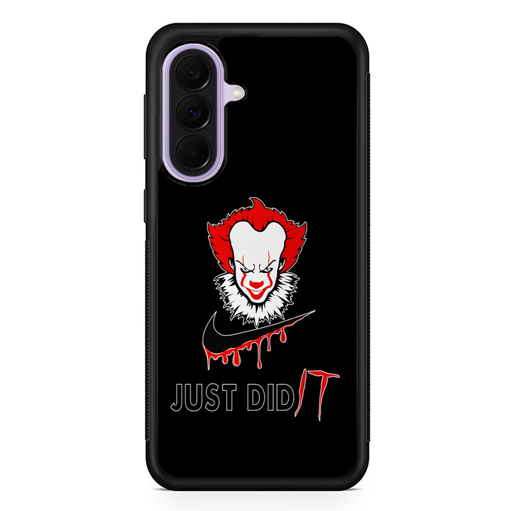 Nike Just Did IT Pennywise Samsung Galaxy A37 Case | Samsung Galaxy A37 Rubber Protective Case