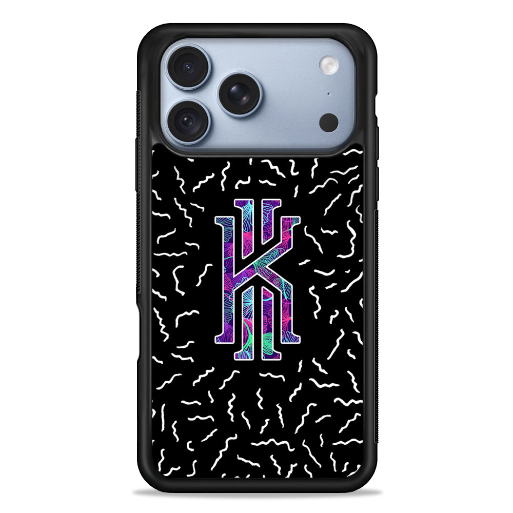 Kyrie Irving Small Striped Pattern iPhone 18 Pro Case - iPhone 18 Pro Silicone Case