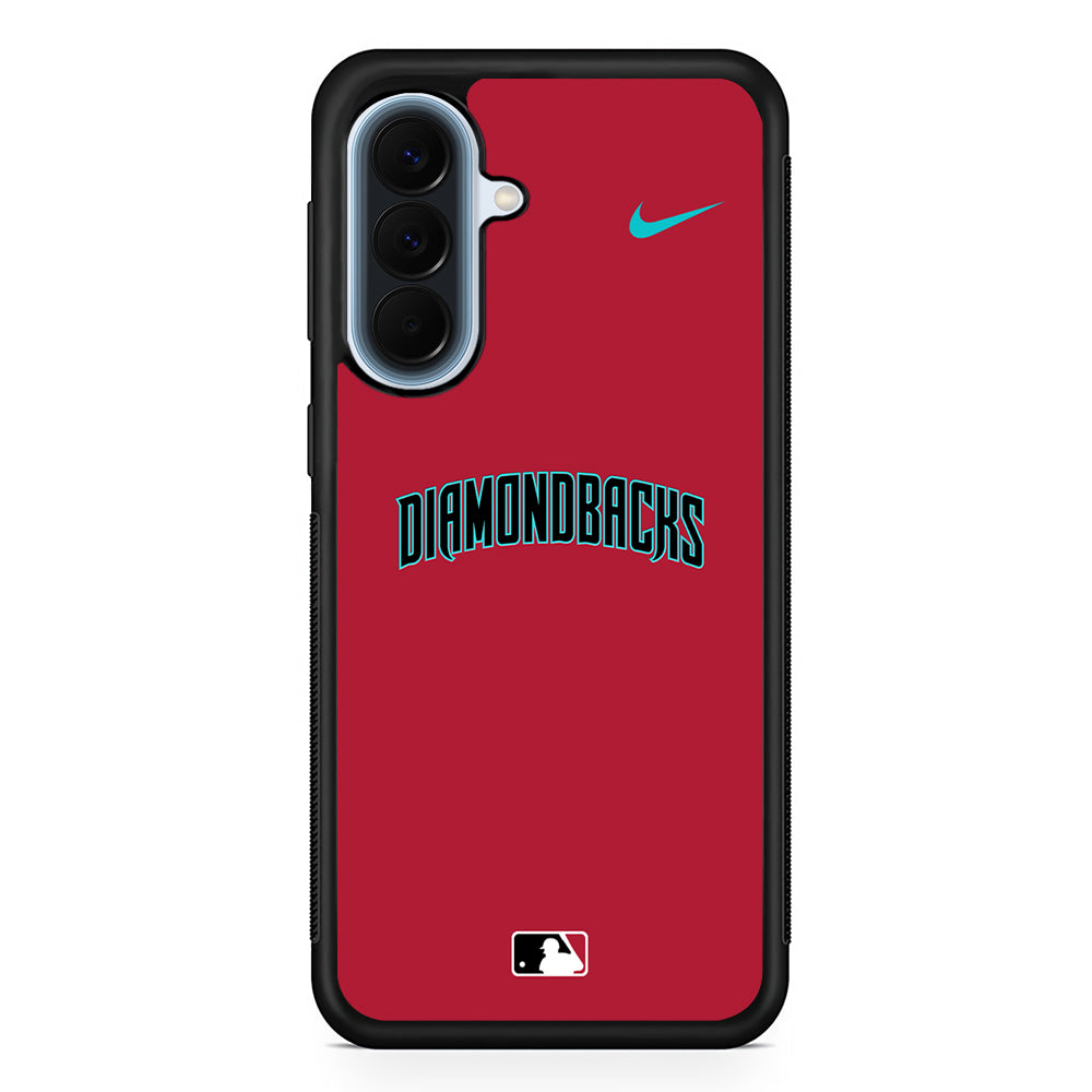 MLB Arizona Diamondbacks Red Nike Samsung Galaxy A57 Case | Slim Samsung Galaxy A57 Protective Case