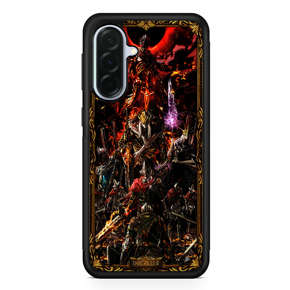 Dark Souls III Poster Samsung Galaxy A36 Case | Durable Samsung Galaxy A36 Protective Case