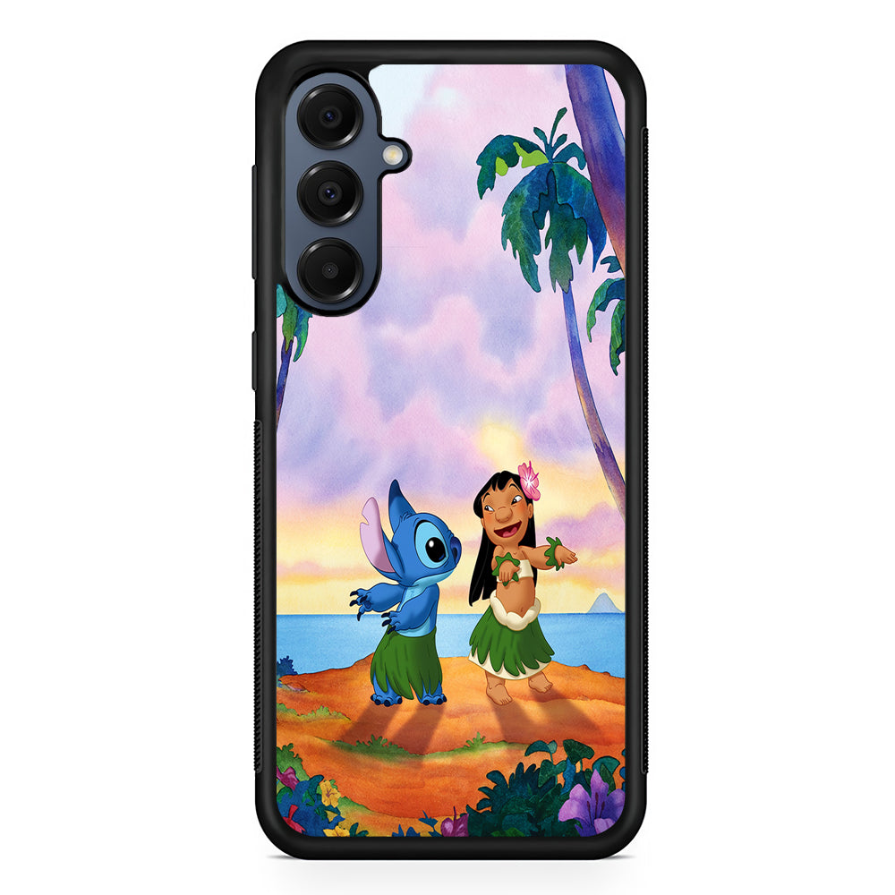 Lilo and Stitch Dancing Samsung Galaxy A16 Case | Slim Protective Cover for Samsung Galaxy A16