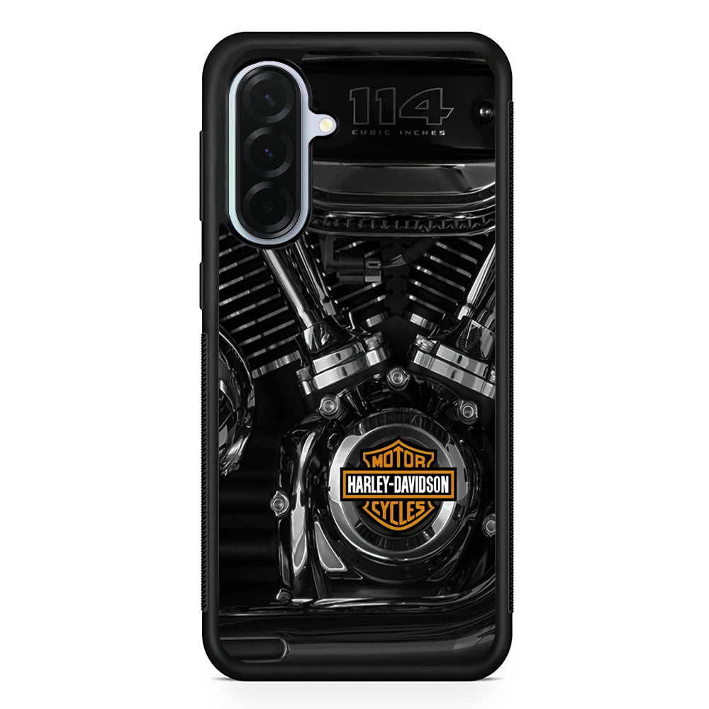 Harley Davidson Engine Samsung Galaxy A36 Case | Durable Samsung Galaxy A36 Protective Case