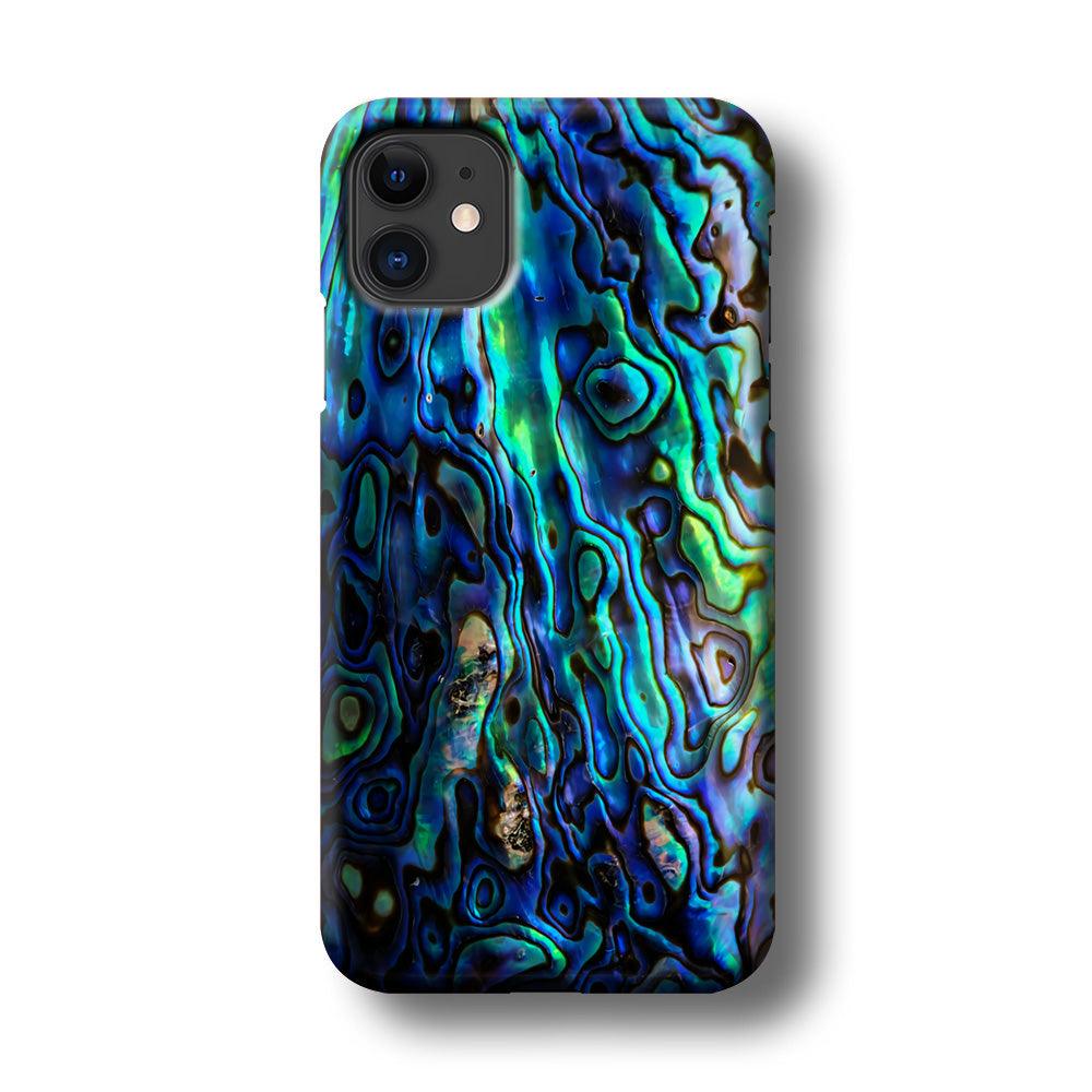 Abalone Shell Blue iPhone 11 Case-Phone Case-3D Case-Altracase
