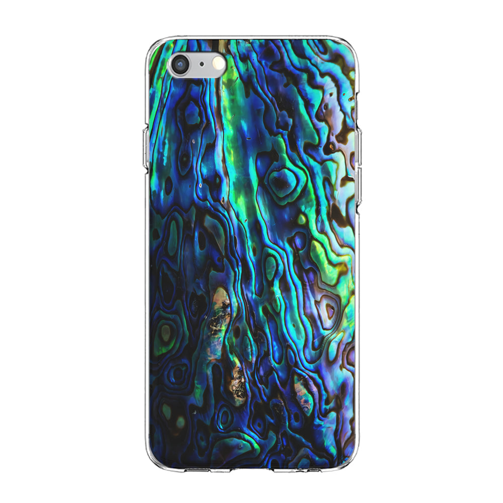 Abalone Shell Blue iPhone 6 Plus | 6s Plus Case-Phone Case-Clear Soft Case-Altracase