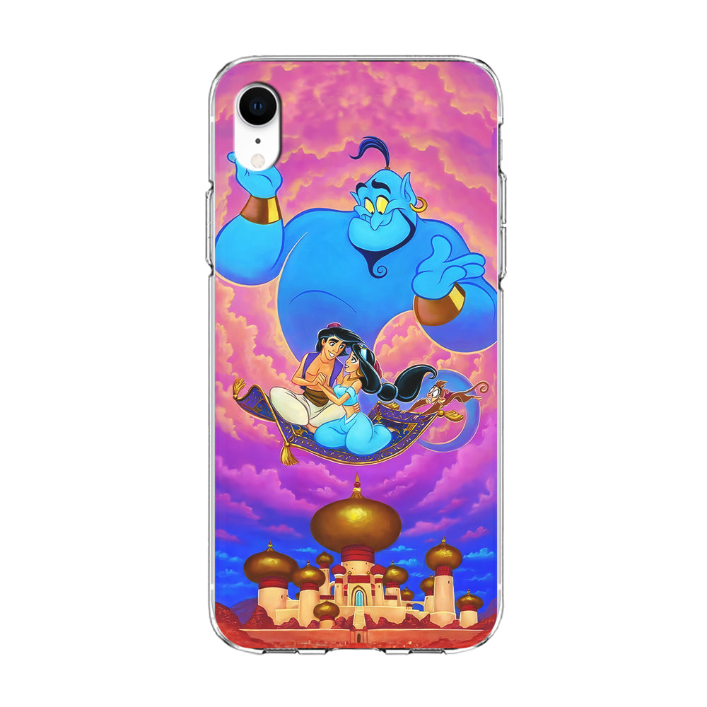 Aladdin & Jasmine iPhone XR Case-Phone Case-Clear Soft Case-Altracase