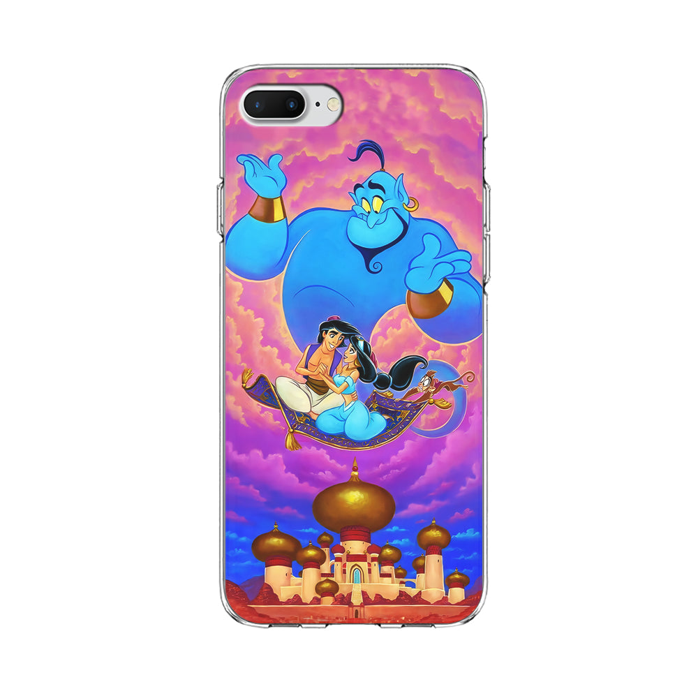 Aladdin & Jasmine iPhone 7 Plus Case-Phone Case-Clear Soft Case-Altracase
