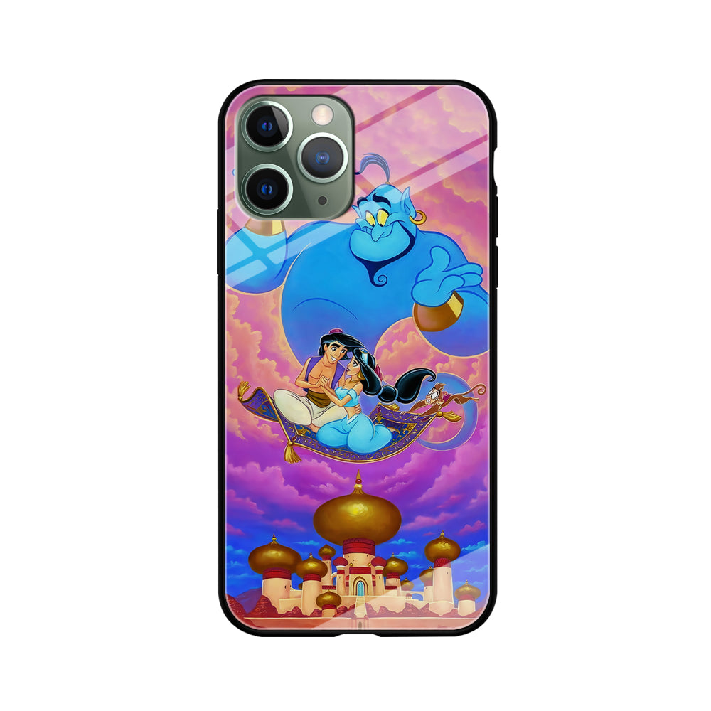 Aladdin & Jasmine iPhone 11 Pro Case-Phone Case-Tempered Glass Case-Altracase