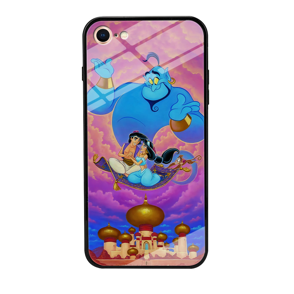 Aladdin & Jasmine iPhone SE 3 2022 Case-Phone Case-Tempered Glass Case-Altracase
