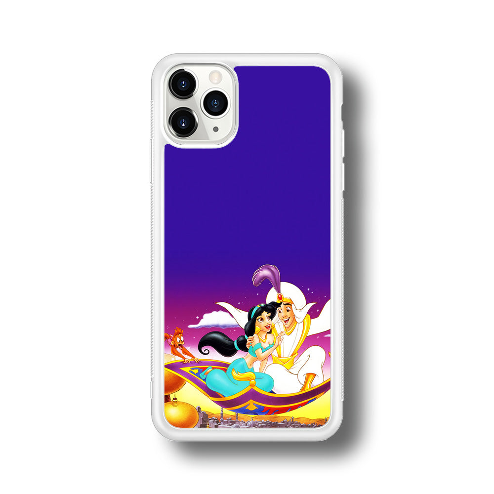 Aladdin on the Magic Carpet iPhone 11 Pro Case-Phone Case-Rubber White (2D Case)-Altracase