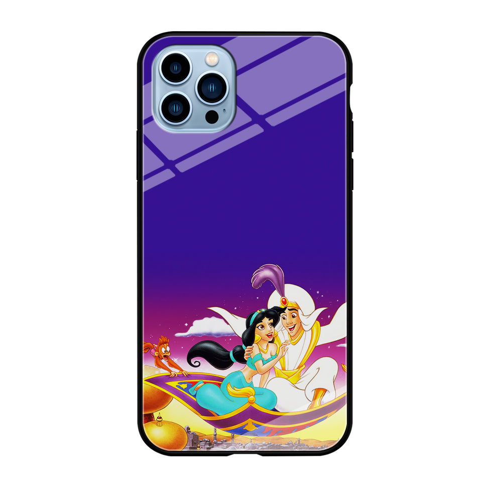 Aladdin on the Magic Carpet iPhone 12 Pro Max Case-Phone Case-Tempered Glass Case-Altracase