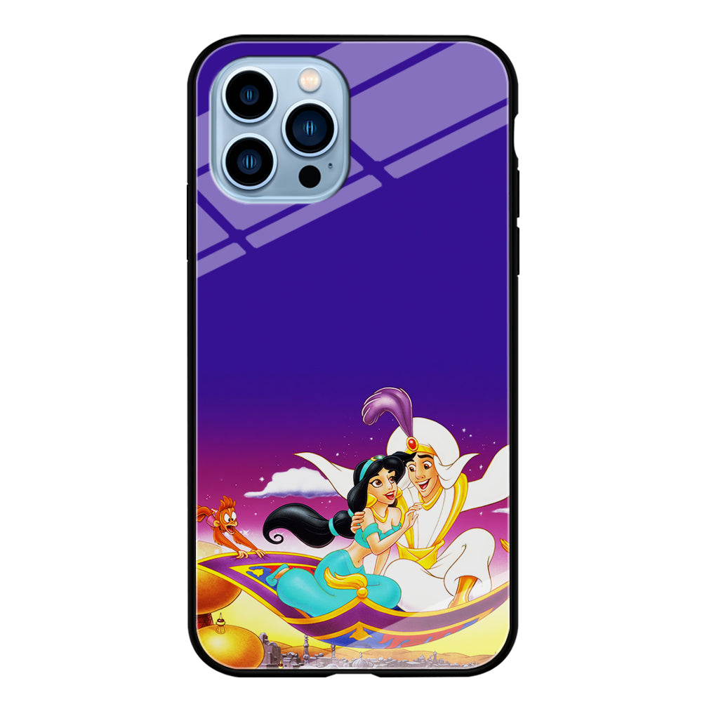 Aladdin on the Magic Carpet iPhone 15 Pro Max Case-Phone Case-Tempered Glass Case-Altracase
