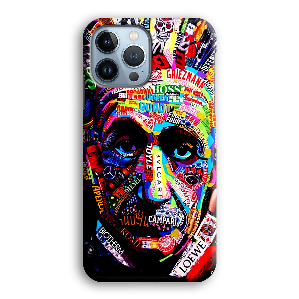 Albert Einstein Abstract iPhone 13 Pro Case-Phone Case-3D Case-Altracase