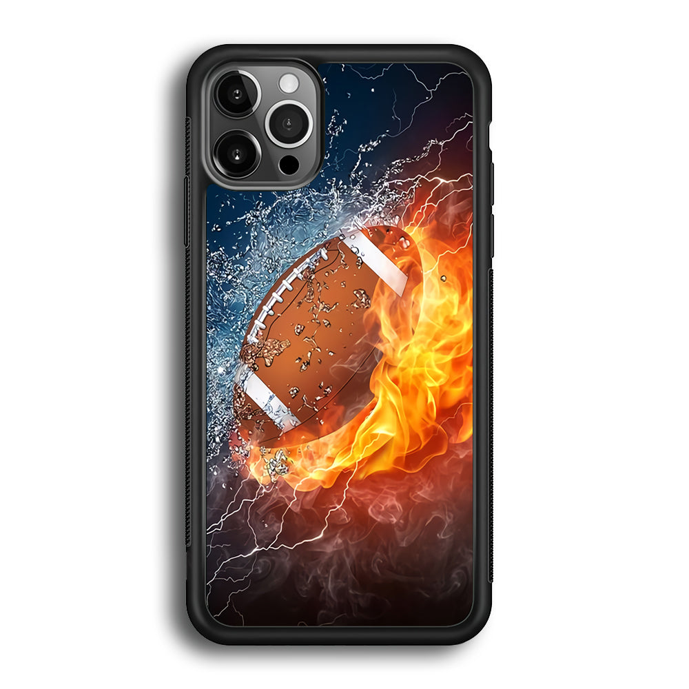 American Football Ball Cool Art iPhone 12 Pro Case - Altracase