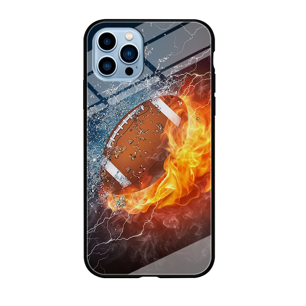 American Football Ball Cool Art iPhone 12 Pro Case - Altracase