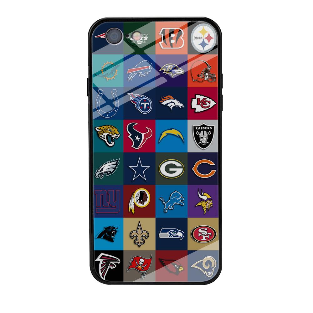 American Football Teams NFL iPhone 6 | 6s Case-Phone Case-Tempered Glass Case-Altracase