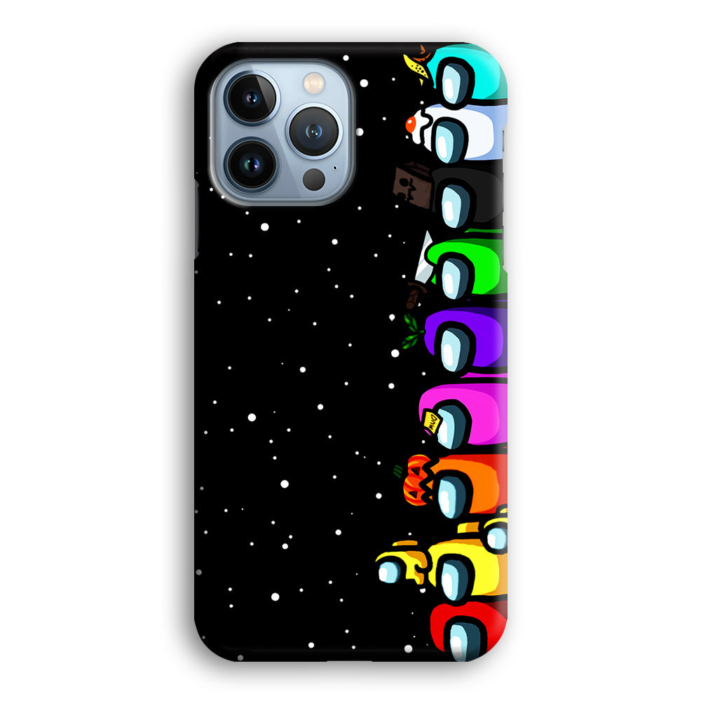 Among Us Galaxy iPhone 15 Pro Case-Phone Case-3D Case-Altracase
