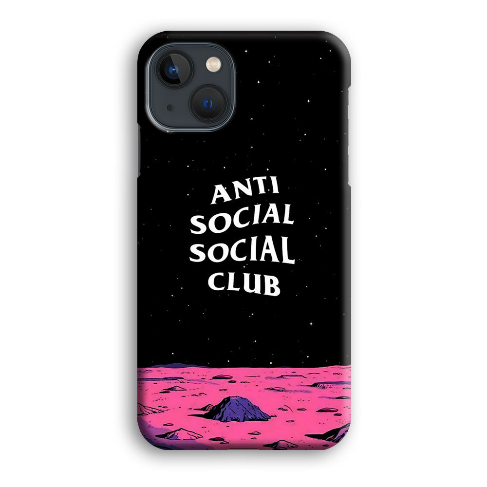 Anti Social Club Moon iPhone 15 Case-Phone Case-3D Case-Altracase