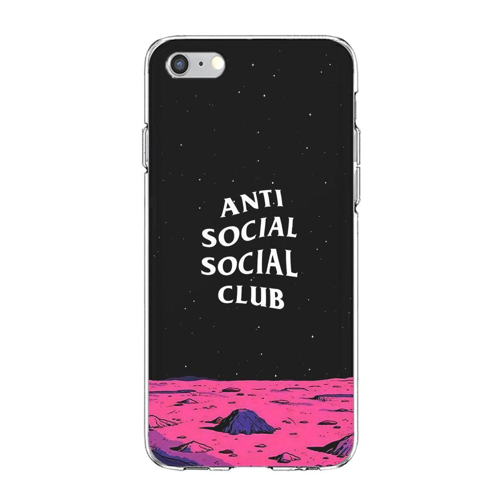 Anti Social Club Moon iPhone 6 | 6s Case-Phone Case-Clear Soft Case-Altracase