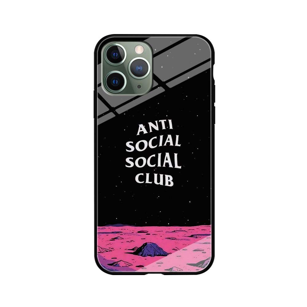 Anti Social Club Moon iPhone 11 Pro Max Case-Phone Case-Tempered Glass Case-Altracase