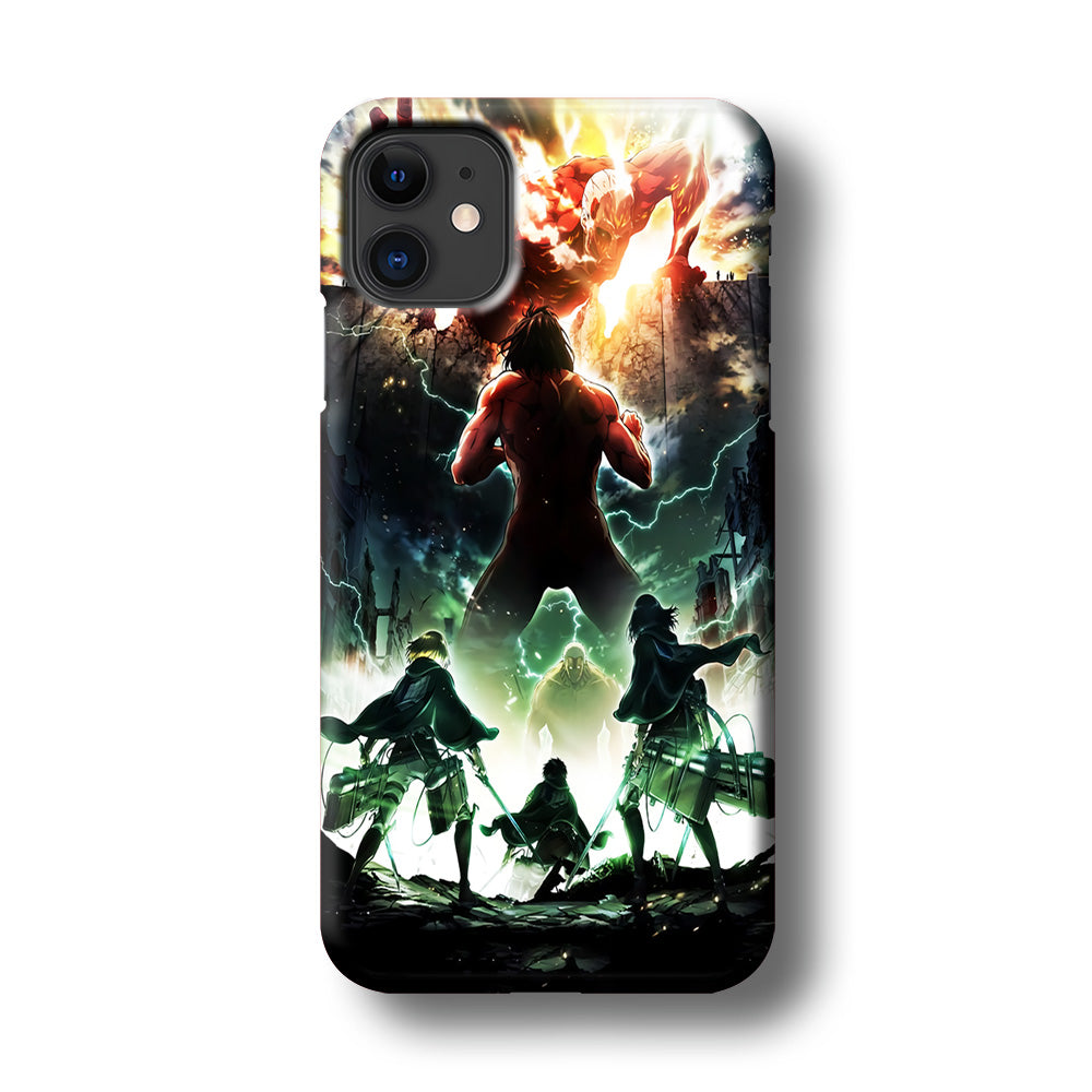 Attack On Titan Broken Wall iPhone 11 Case-Phone Case-3D Case-Altracase