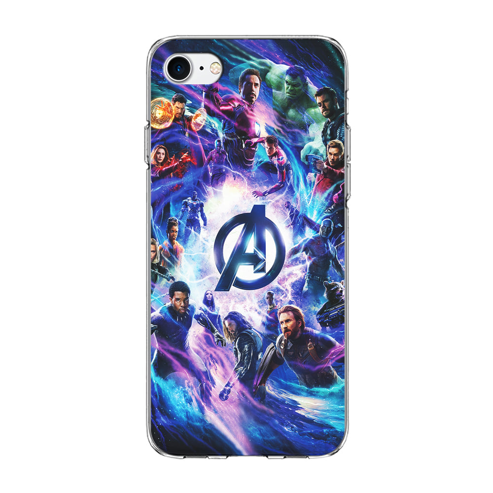 Avengers All Heroes iPhone SE 3 2022 Case-Phone Case-Clear Soft Case-Altracase