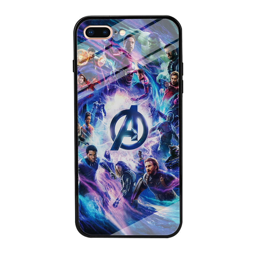 Avengers All Heroes iPhone 7 Plus Case-Phone Case-Tempered Glass Case-Altracase