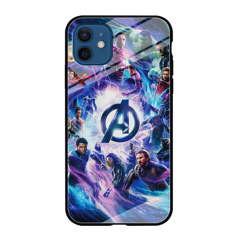 Avengers All Heroes iPhone 12 Case-Phone Case-Tempered Glass Case-Altracase