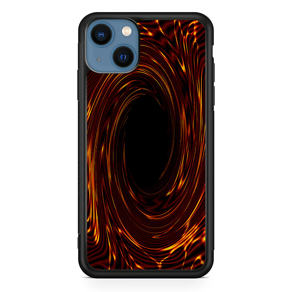 Back Card Yu-Gi-Oh iPhone 13 Mini Case-Phone Case-Rubber Black (2D Case)-Altracase