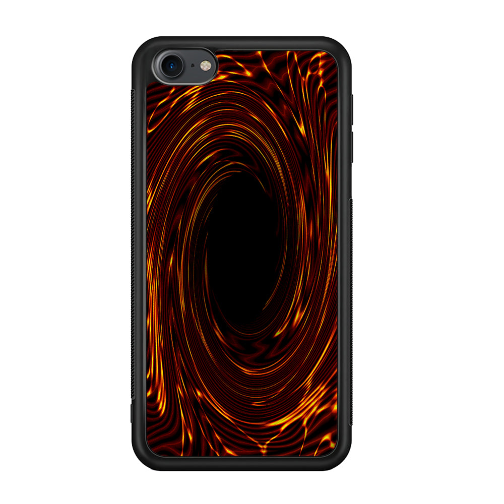 Back Card Yu-Gi-Oh iPod Touch 6 Case-Phone Case-Rubber Black (2D Case)-Altracase