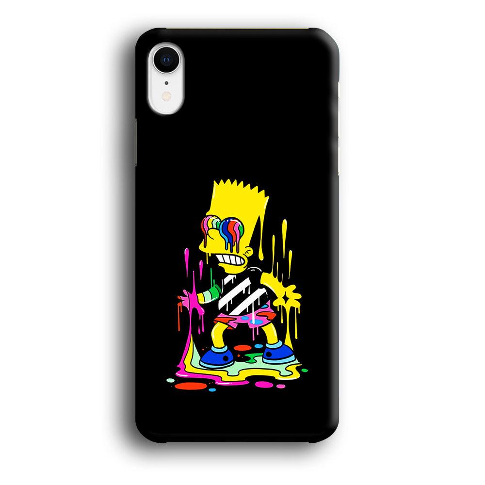 Bart Simpson Painting iPhone XR Case-Phone Case-3D Case-Altracase