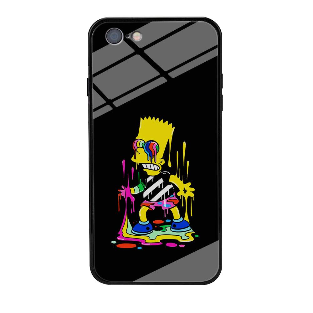 Bart Simpson Painting iPhone 6 Plus | 6s Plus Case-Phone Case-Tempered Glass Case-Altracase