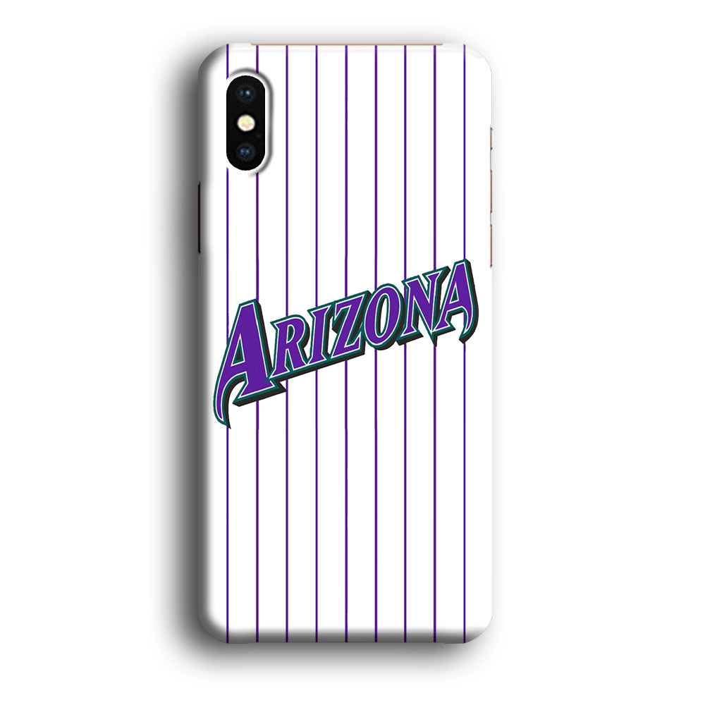 Baseball Arizona Diamondbacks MLB 001 iPhone Xs Max Case-Phone Case-3D Case-Altracase