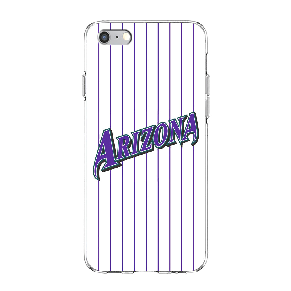 Baseball Arizona Diamondbacks MLB 001 iPhone 6 Plus | 6s Plus Case-Phone Case-Clear Soft Case-Altracase