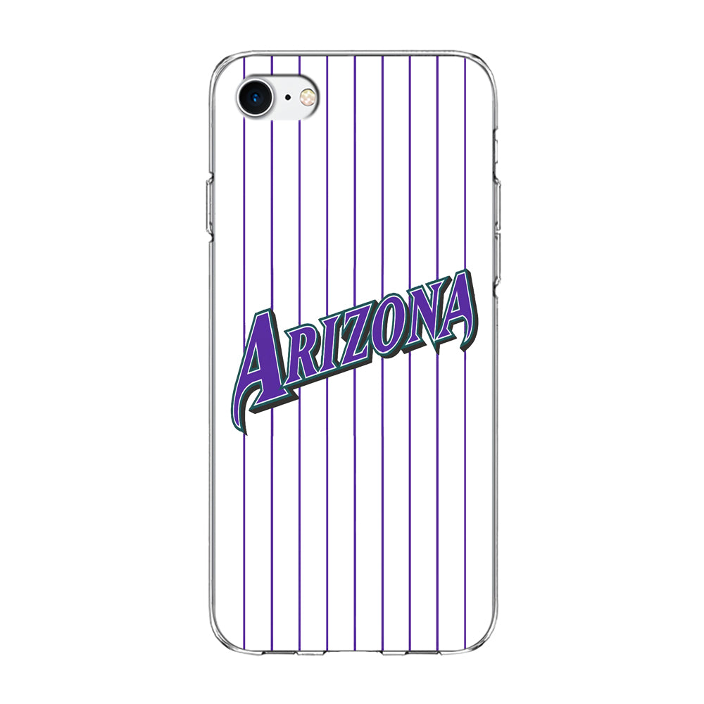 Baseball Arizona Diamondbacks MLB 001 iPhone 8 Case-Phone Case-Clear Soft Case-Altracase