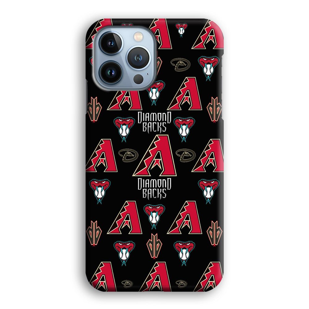 Baseball Arizona Diamondbacks MLB 002 iPhone 15 Pro Case-Phone Case-3D Case-Altracase