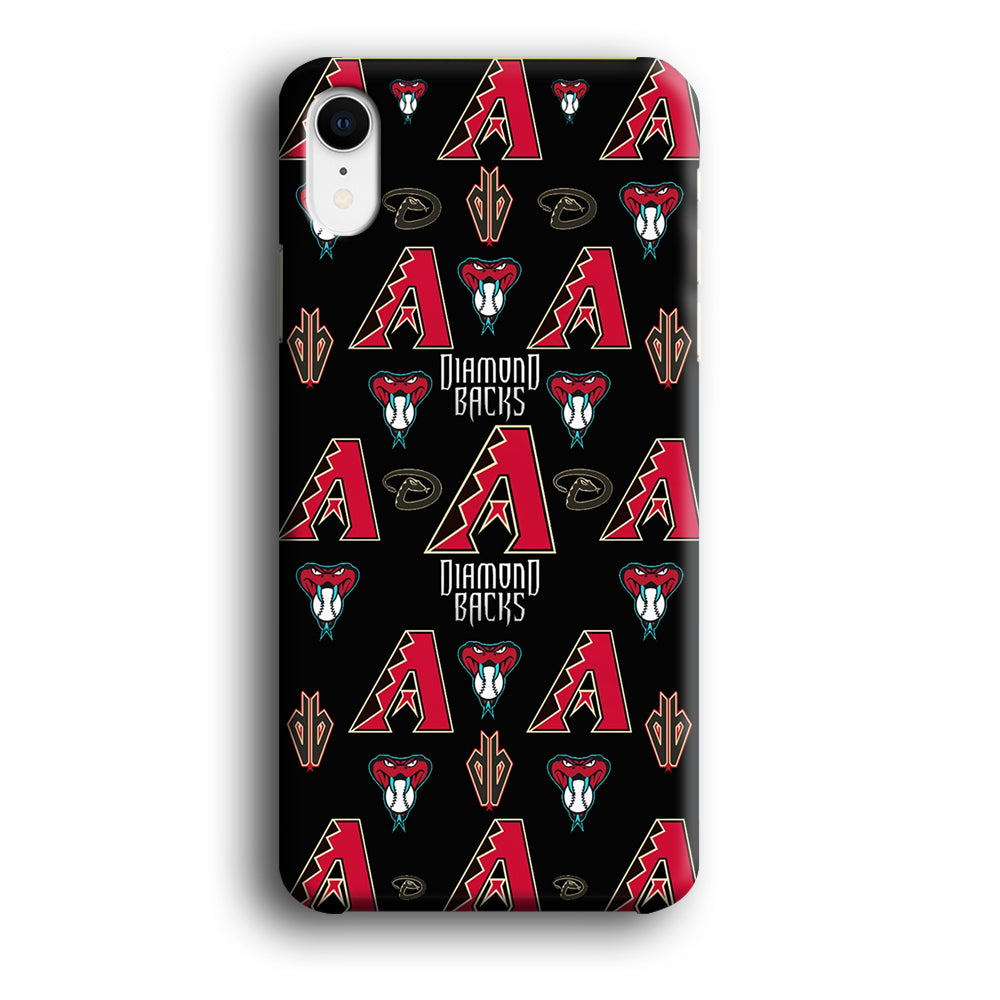 Baseball Arizona Diamondbacks MLB 002 iPhone XR Case-Phone Case-3D Case-Altracase
