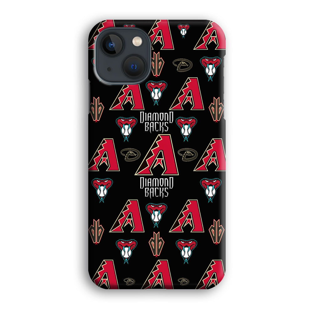 Baseball Arizona Diamondbacks MLB 002 iPhone 13 Mini Case-Phone Case-3D Case-Altracase